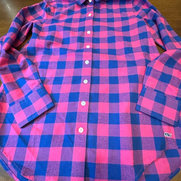 Vineyard Vines Tops - Vineyard Vines Performance Plaid Button Down Shirt Size 00